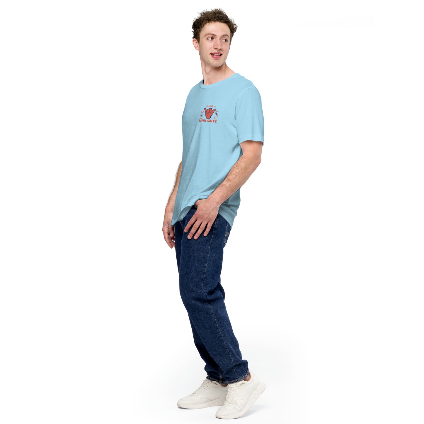 Unisex LIVIN SALTY t-shirt