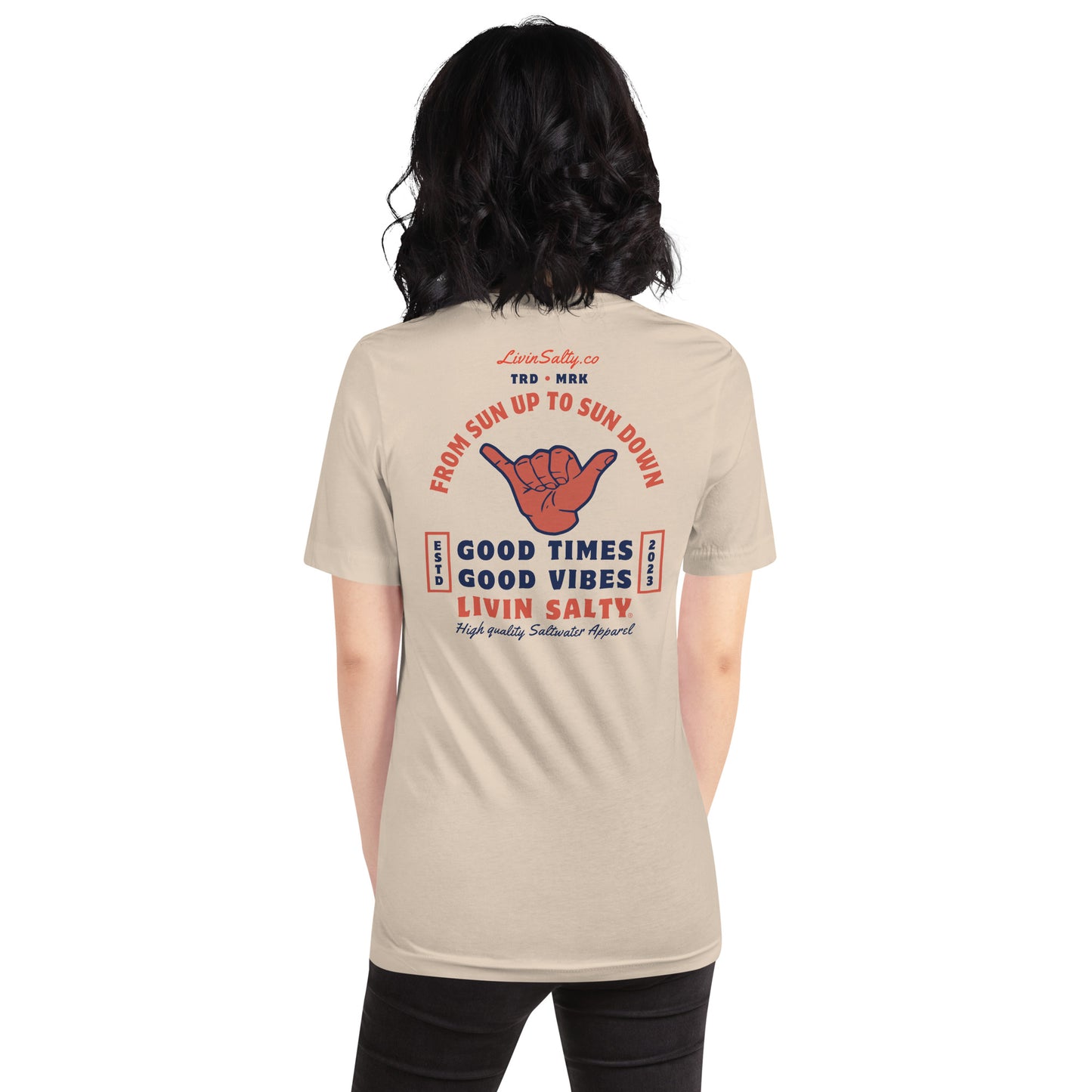 Unisex LIVIN SALTY t-shirt