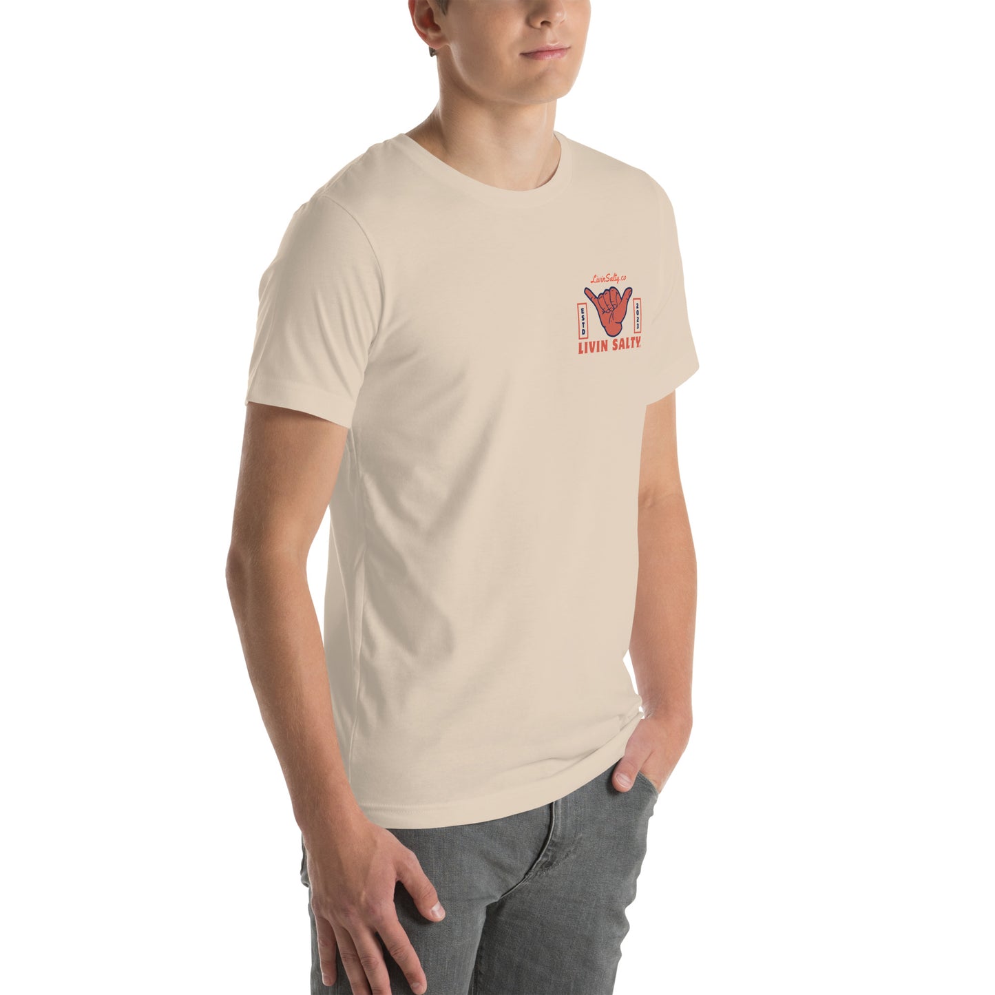 Unisex LIVIN SALTY t-shirt