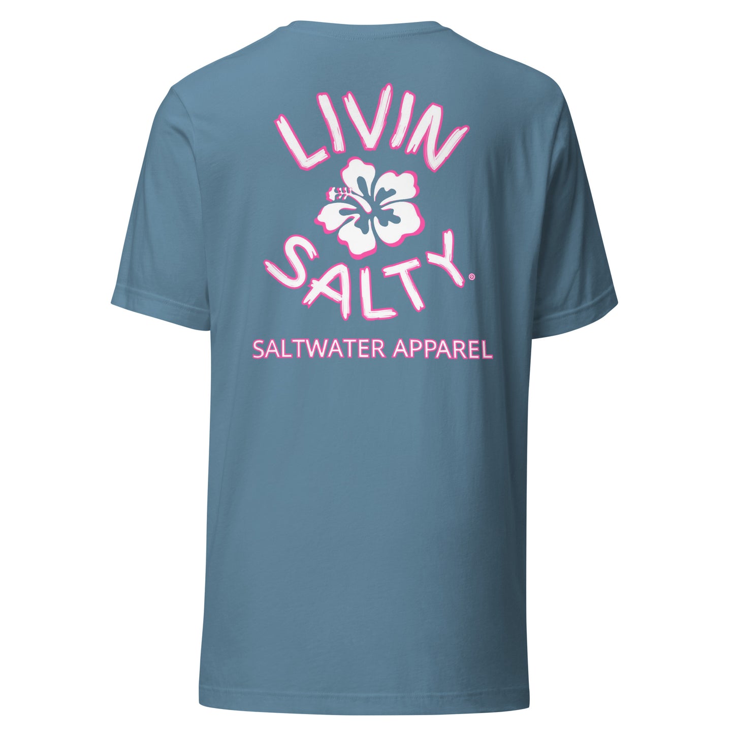 Unisex LIVIN SALTY flower t-shirt