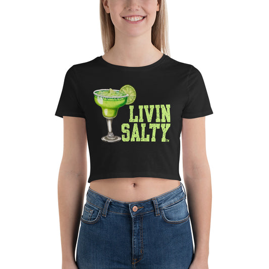 Women’s Crop Tee LIVIN SALTY Margarita