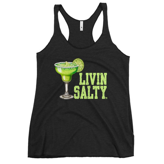 Women's Margarita LIVIN SALTY Racerback Tank
