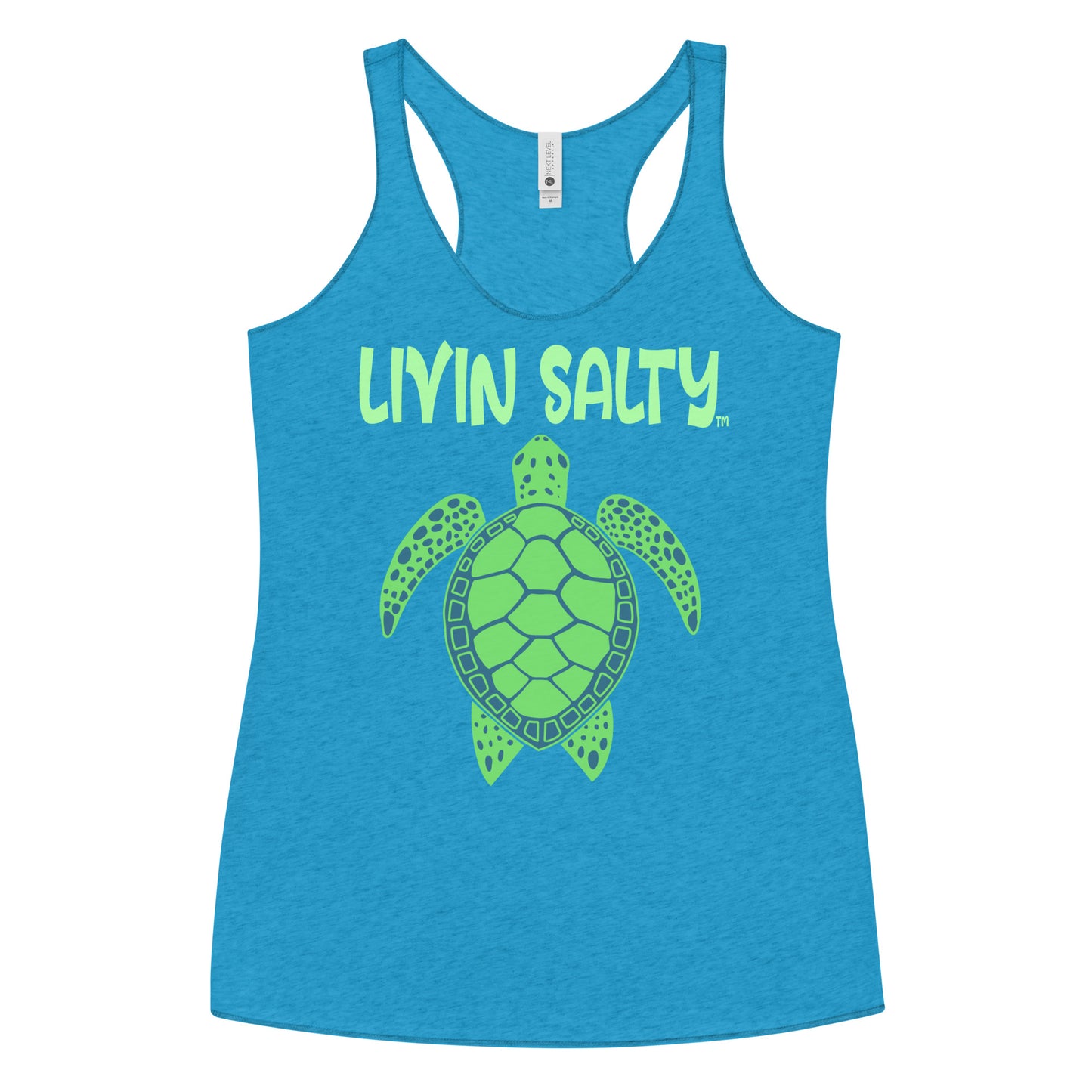 Women's Turtle LIVIN SALTY Tank