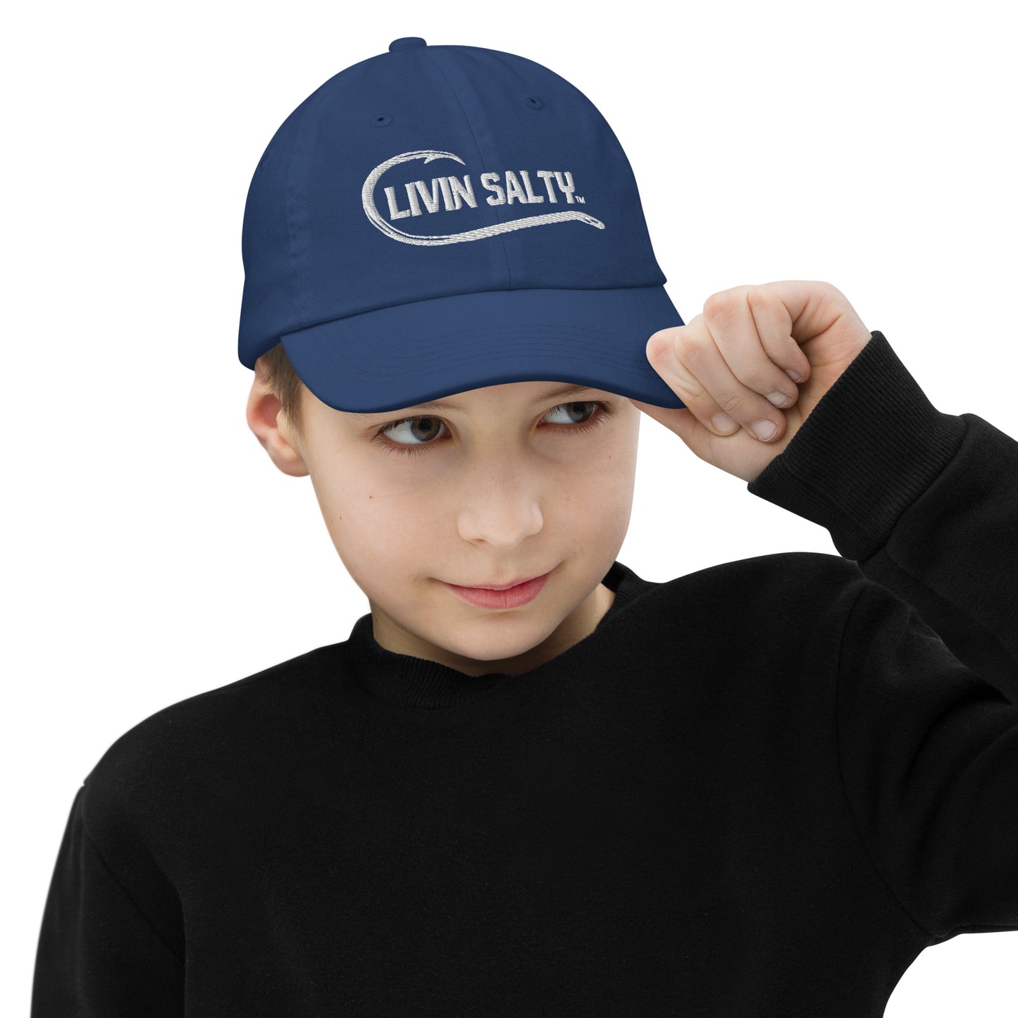 Youth LIVIN SALTY baseball cap